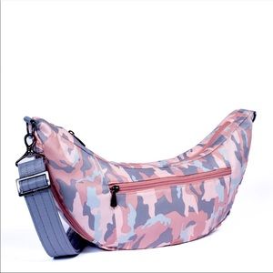 NWT: LUG BOOMERANG FS SLING CROSSBODY BAG- CAMO-   SOLD OUT AT LUG